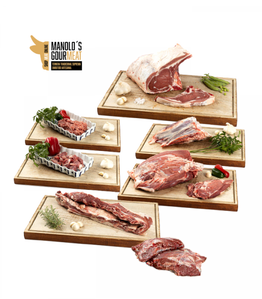 Pack Las chuletas Pack Manolos cocinitasJarrete 1kg